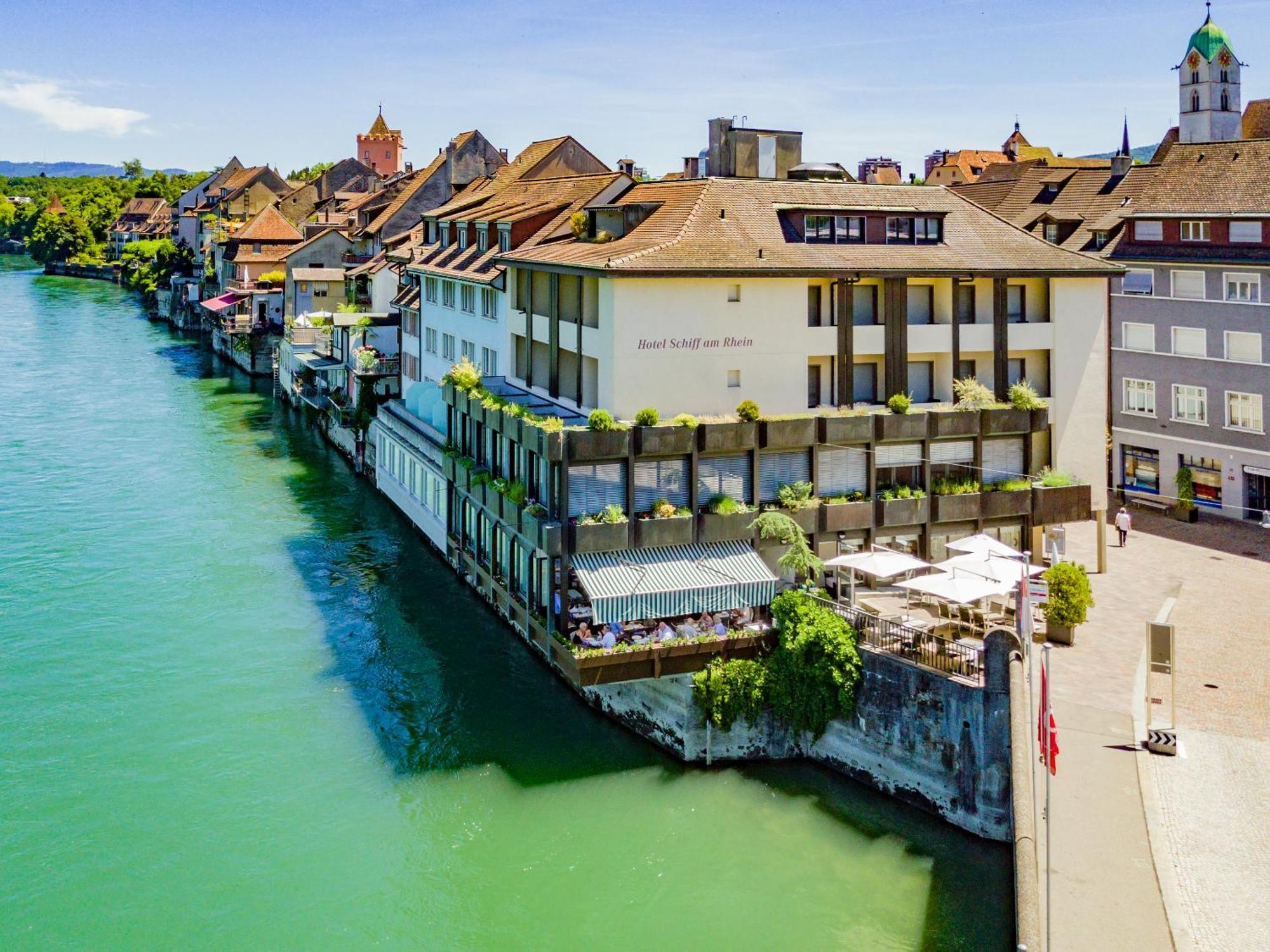 Hotel Schiff Am Rhein Rheinfelden Exterior photo