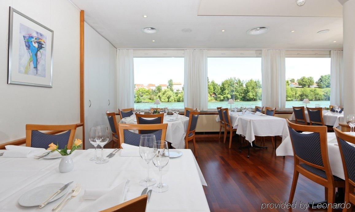 Hotel Schiff Am Rhein Rheinfelden Restaurant photo